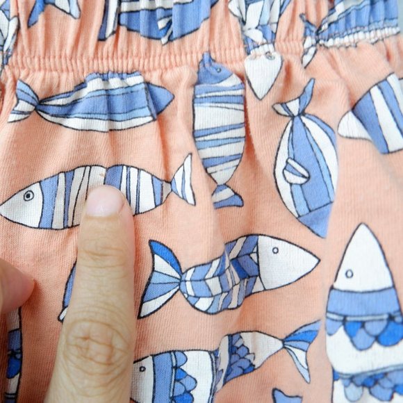 Peek Fish Pattern Tank & Harem Pants Outfit, 6-12 months - Picture 6 of 9